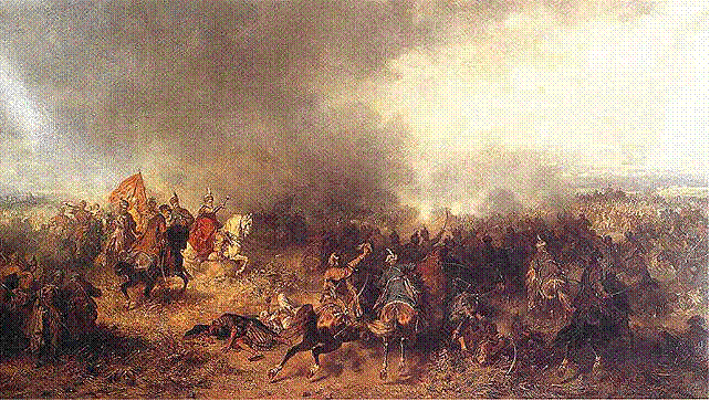«Ян Кароль Ходкевич под Хотином,1621 год» Картина Юзефа Бранта.1867